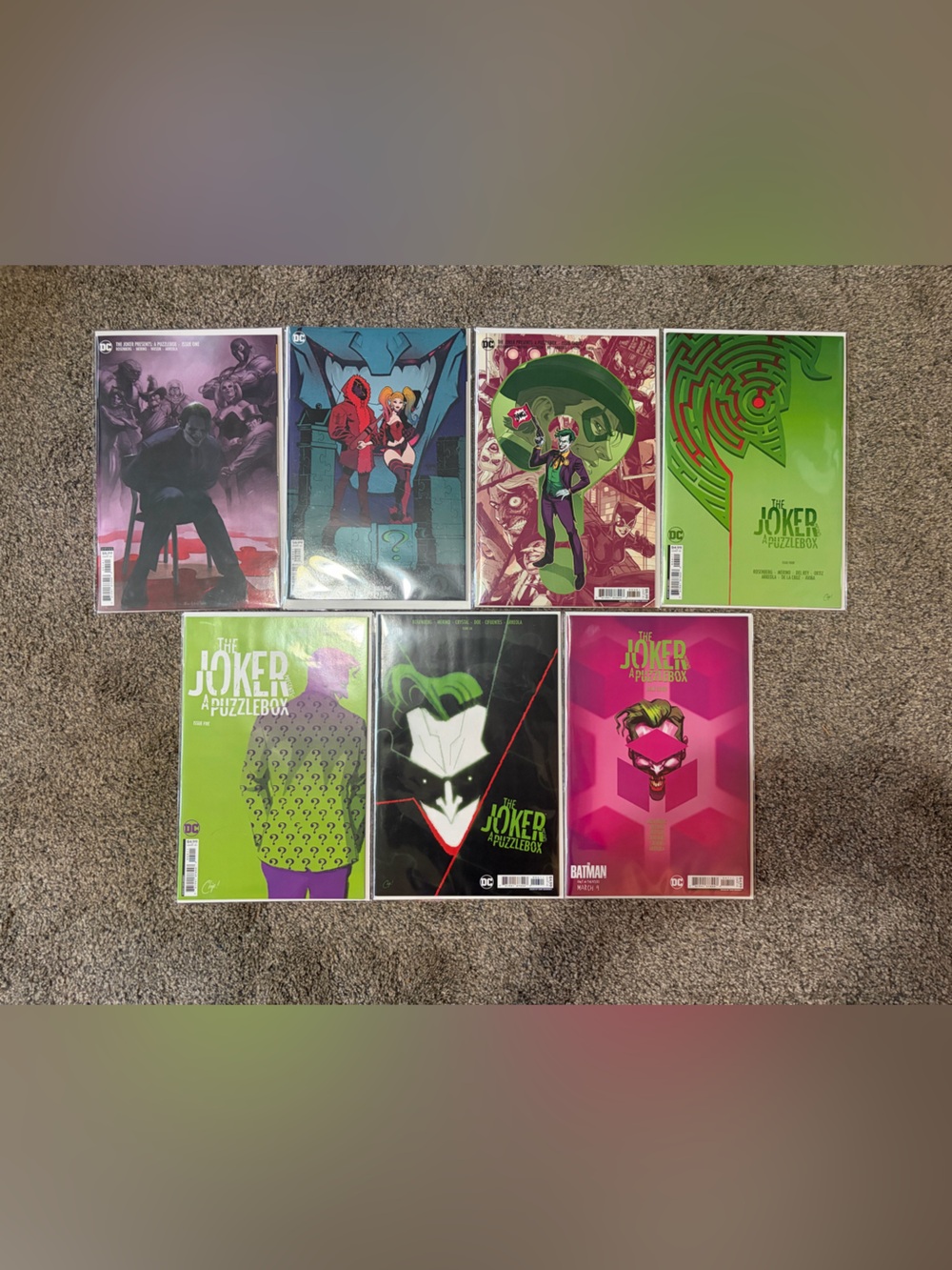 DC Comics Joker PuzzleBox Issues 1-7